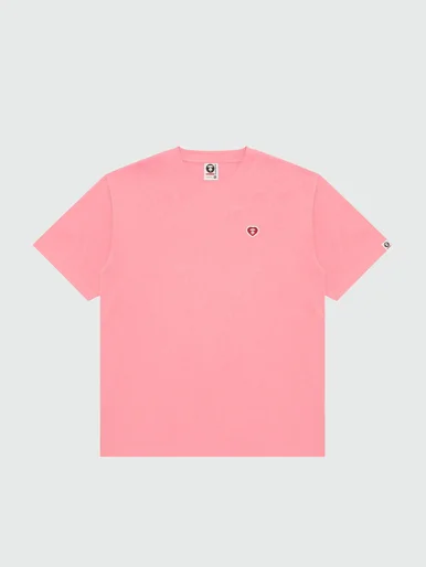 AAPE Áo Thun Ngắn Tay Nam - AAPENOW heart moonface tee