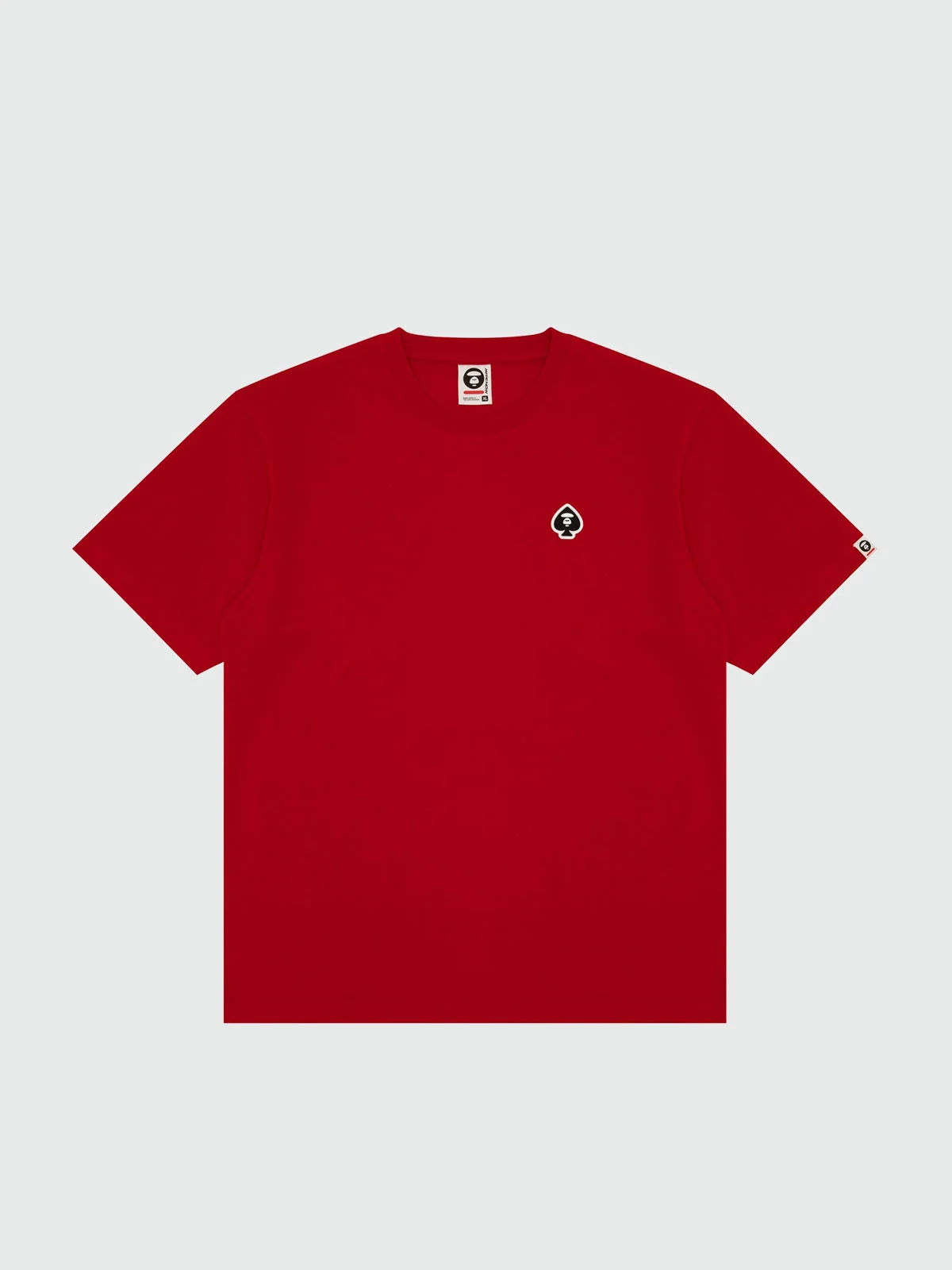 AAPE Áo Thun Ngắn Tay Nam - AAPENOW spades moonface tee