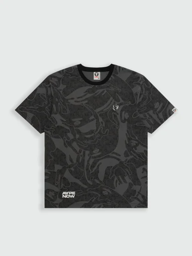 AAPE Áo Thun Ngắn Tay Nam - AAPENOW camo tee