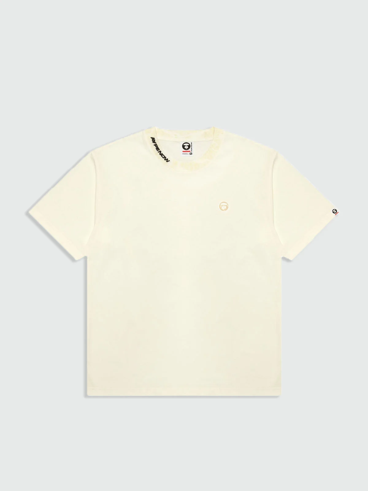 AAPE Áo Thun Ngắn Tay Nam - AAPENOW moonface logo tee