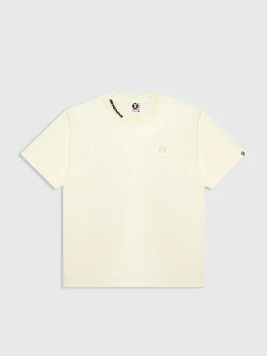AAPE Áo Thun Ngắn Tay Nam - AAPENOW moonface logo tee