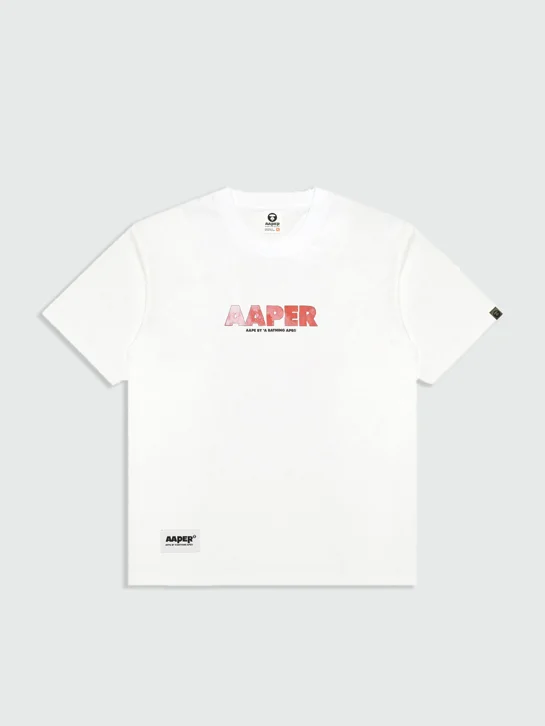 AAPE Áo Thun Ngắn Tay Nam - AAPER graphic tee