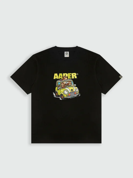 AAPE Áo Thun Ngắn Tay Nam - AAPER graphic tee