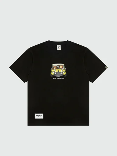 AAPE Áo Thun Ngắn Tay Nam - AAPER graphic tee