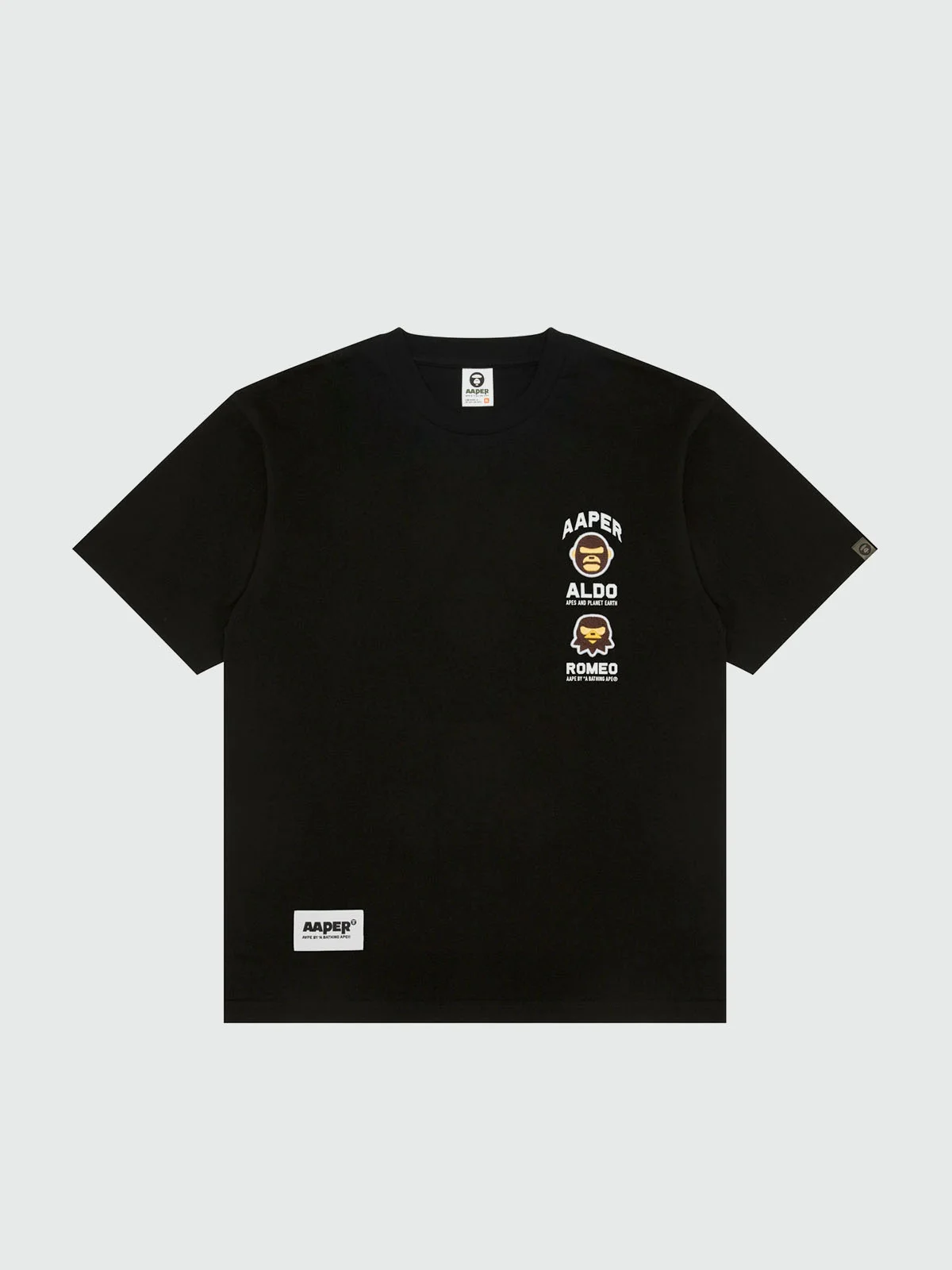 AAPE Áo Thun Ngắn Tay Nam - AAPER graphic tee