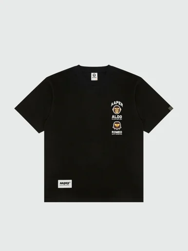 AAPE Áo Thun Ngắn Tay Nam - AAPER graphic tee