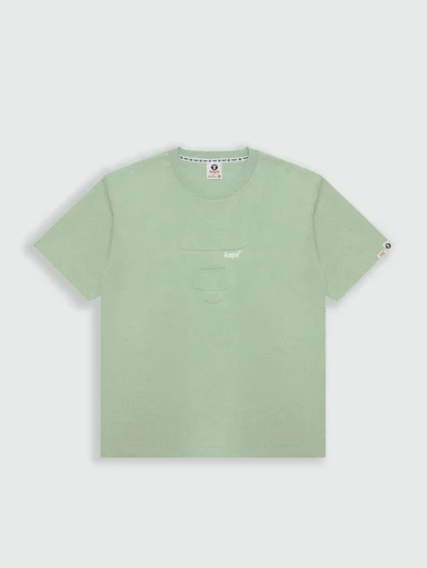 AAPE Áo Thun Ngắn Tay Nam - AAPEUNVS moonface tee