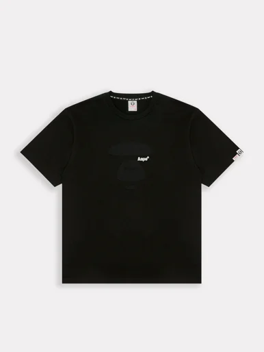 AAPE Áo Thun Ngắn Tay Nam - AAPEUNVS moonface tee