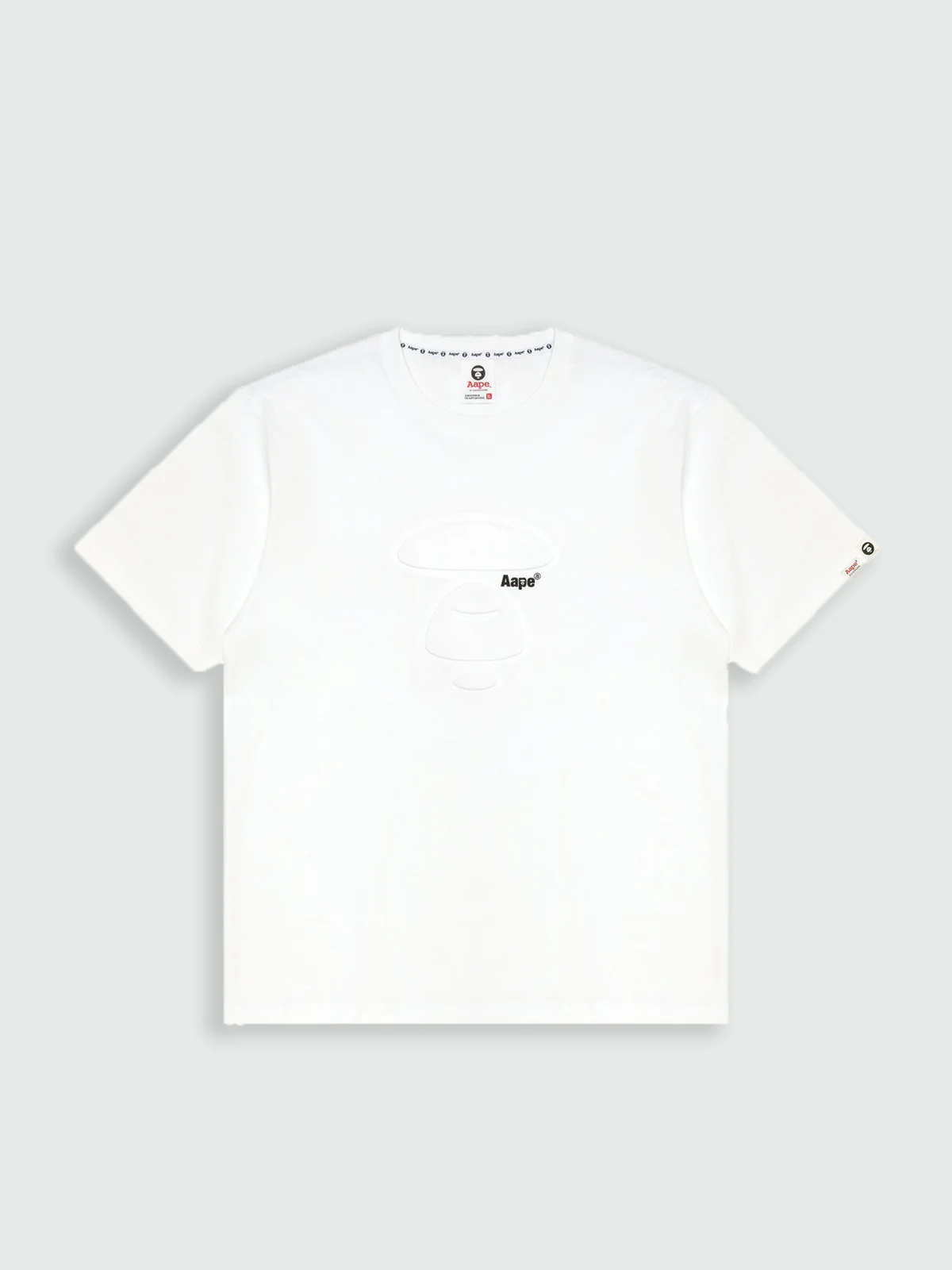 AAPE Áo Thun Ngắn Tay Nam - AAPEUNVS moonface tee