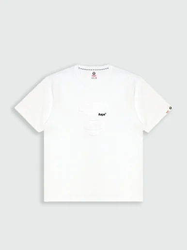 AAPE Áo Thun Ngắn Tay Nam - AAPEUNVS moonface tee