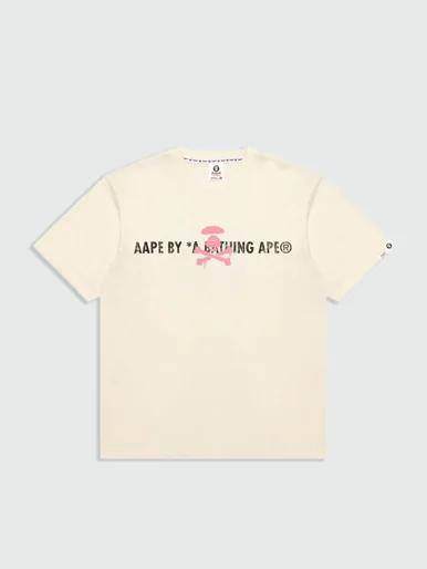 AAPE Áo Thun Ngắn Tay Nam - Logo tee