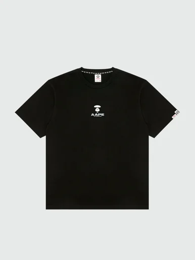 AAPE Áo Thun Ngắn Tay Nam - Moonface logo tee