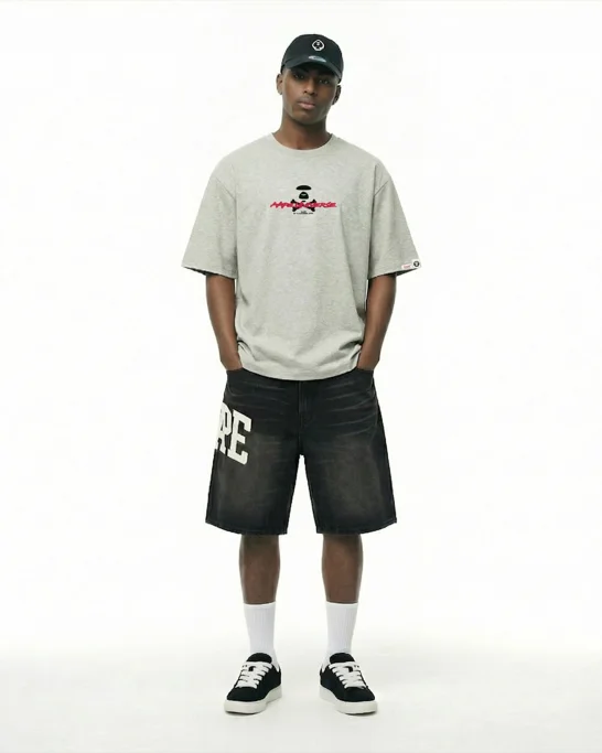 AAPE Áo Thun Ngắn Tay Nam - AAPEUNVS graphic tee