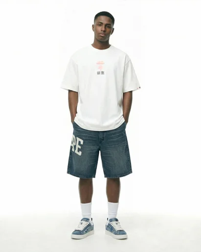 AAPE Áo Thun Ngắn Tay Nam - AAPEUNVS graphic tee