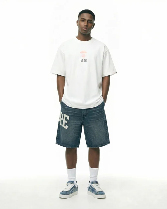 AAPE Áo Thun Ngắn Tay Nam - AAPEUNVS graphic tee