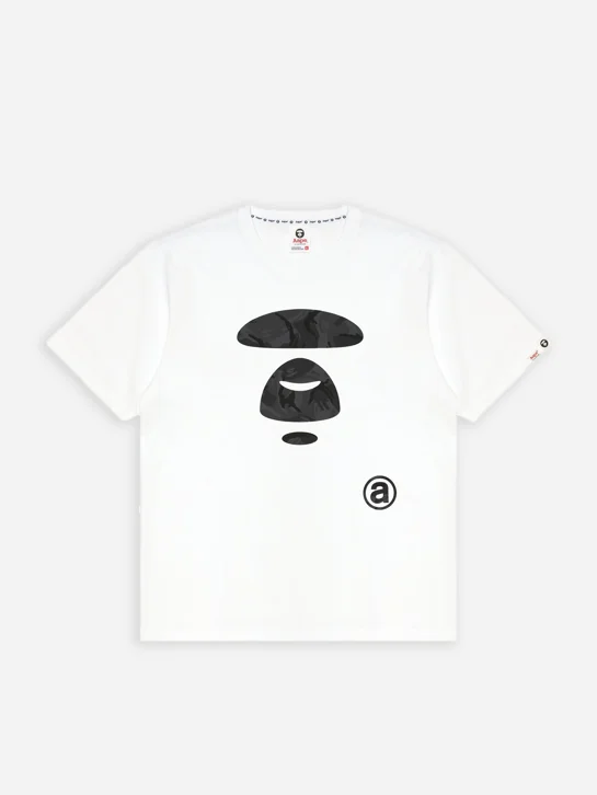 AAPE Áo Thun Ngắn Tay Nam - Moonface tee