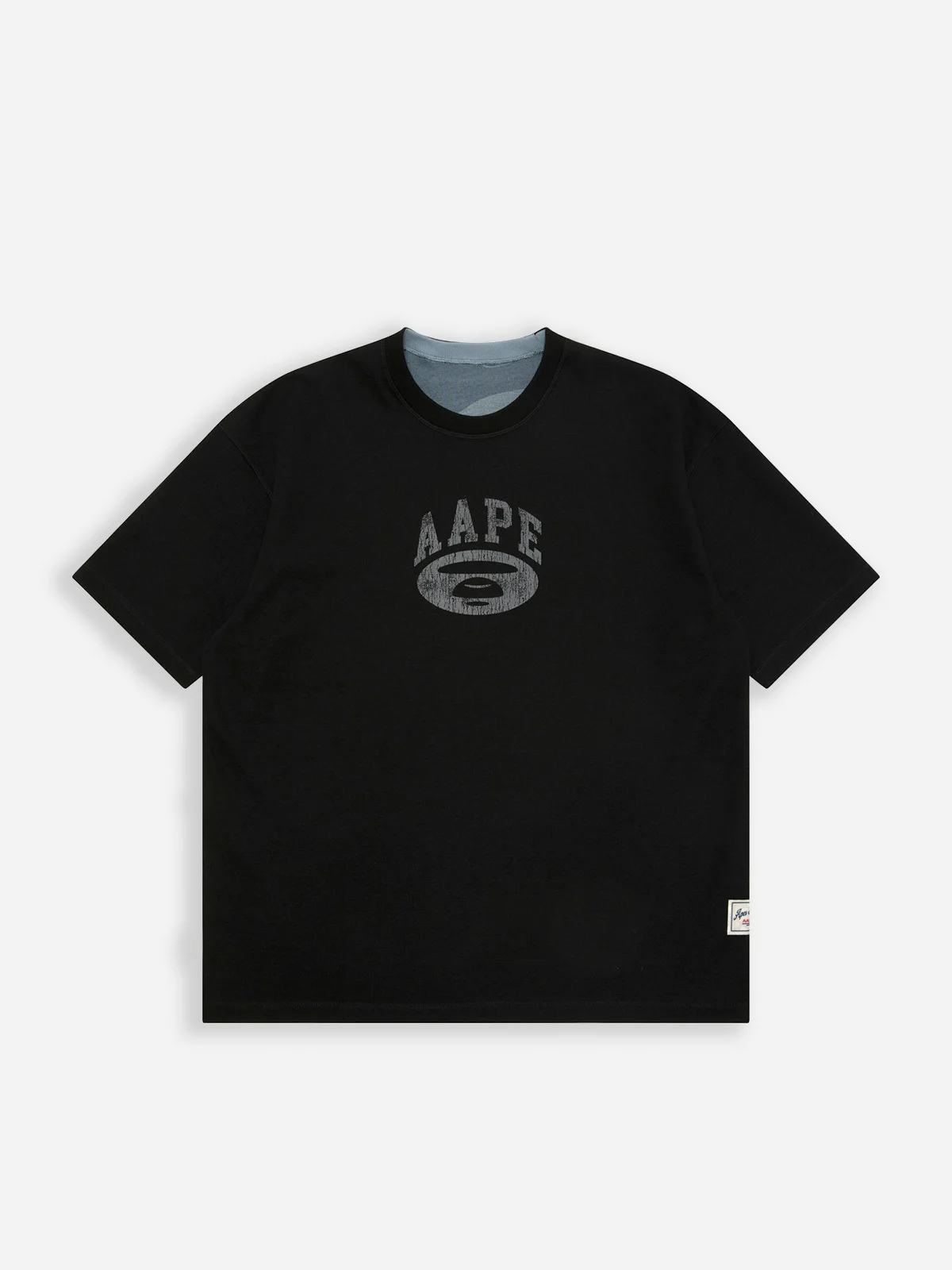 AAPE Áo Thun Ngắn Tay Nam - Moonface logo tee