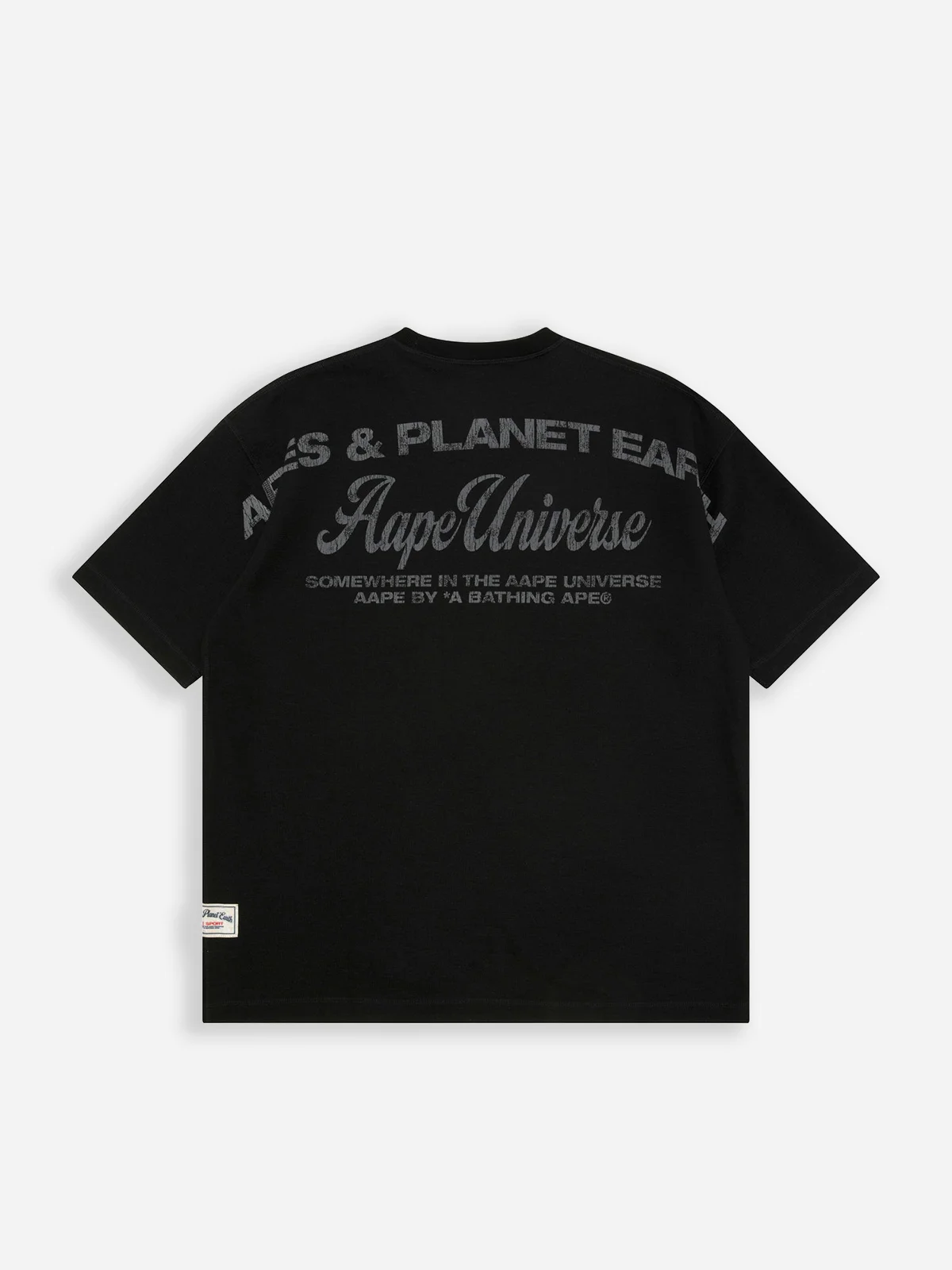 AAPE Áo Thun Ngắn Tay Nam - Moonface logo tee