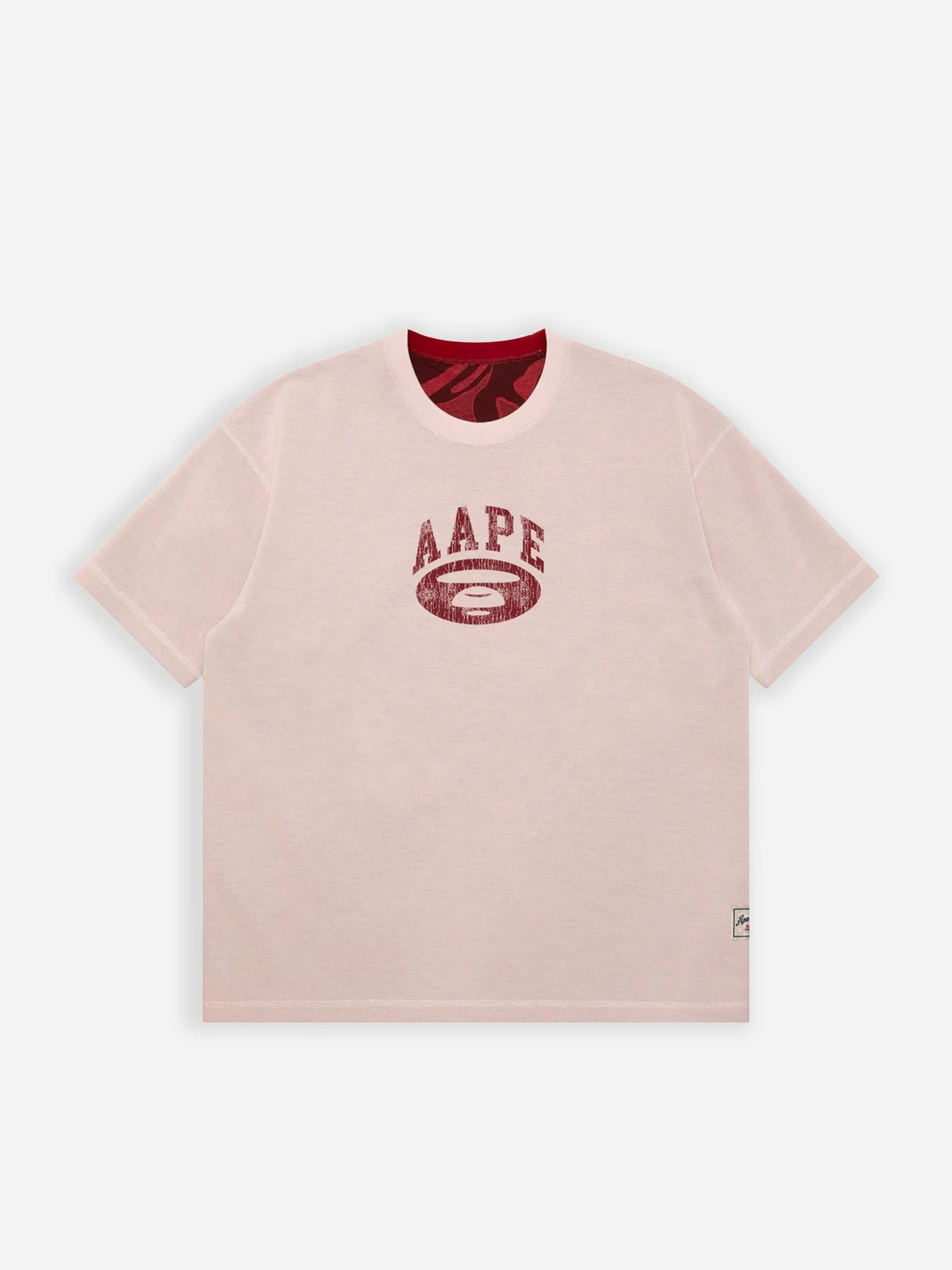 AAPE Áo Thun Ngắn Tay Nam - Moonface logo tee