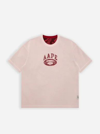 AAPE Áo Thun Ngắn Tay Nam - Moonface logo tee
