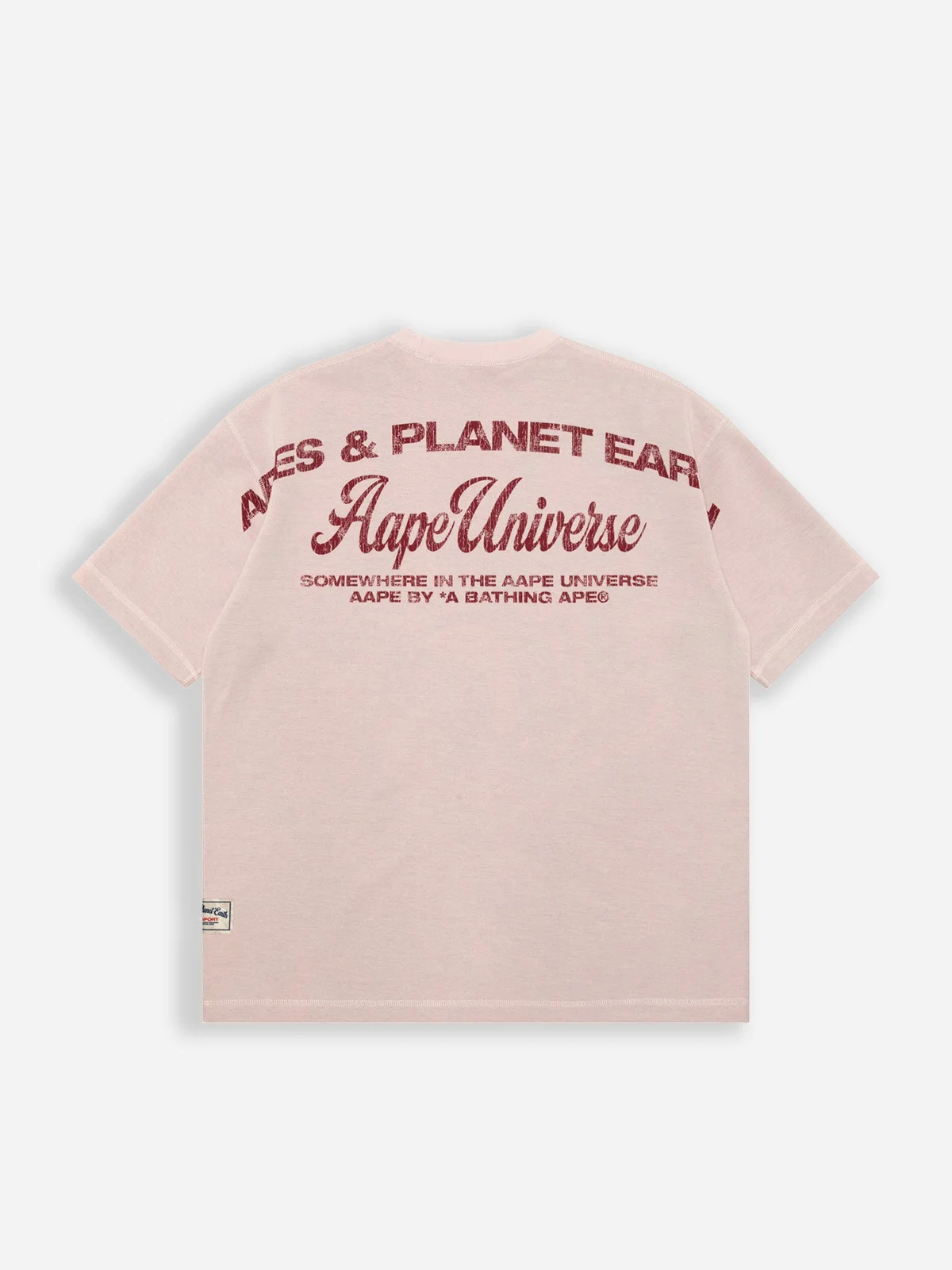 AAPE Áo Thun Ngắn Tay Nam - Moonface logo tee