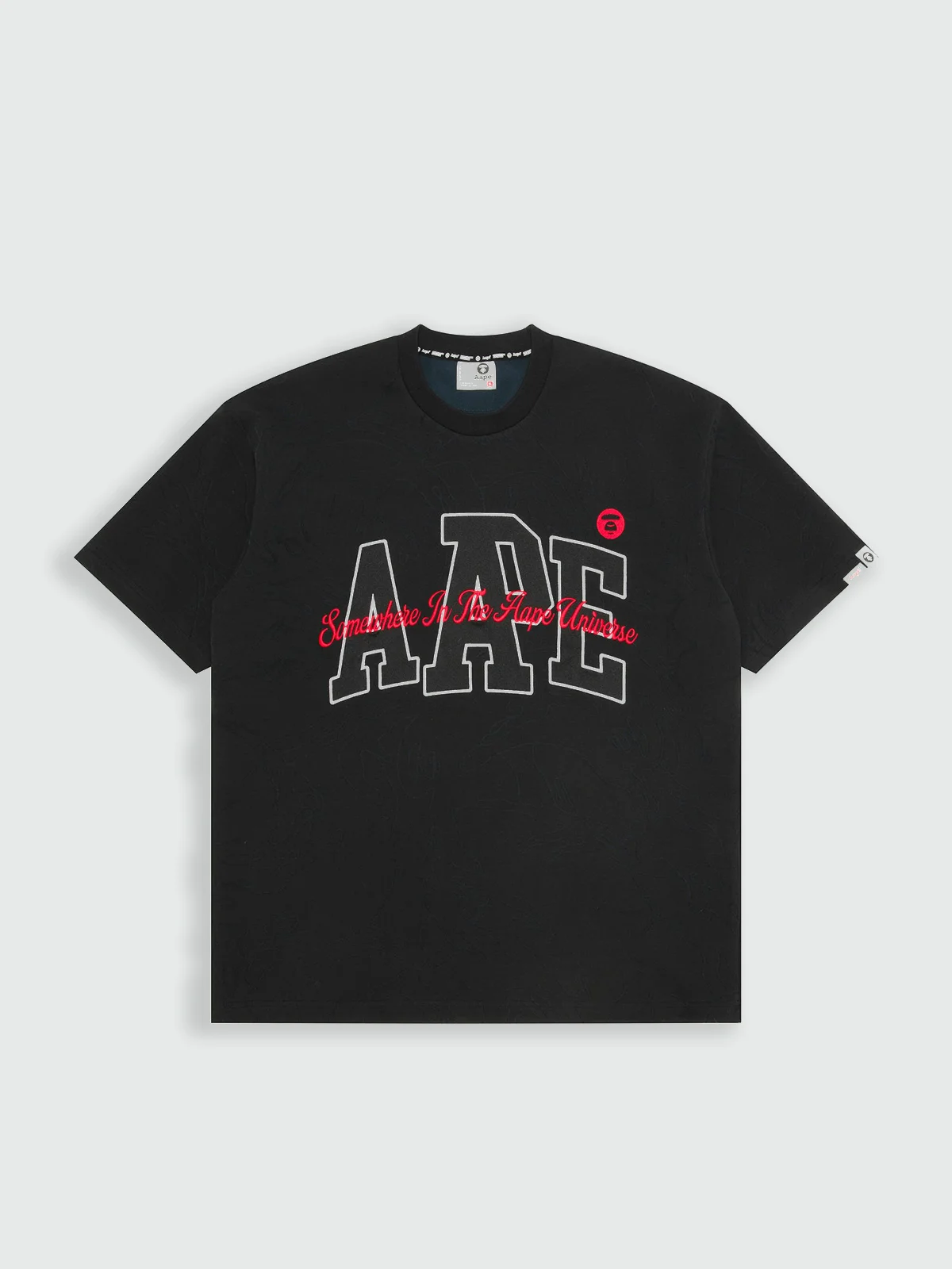AAPE Áo Thun Ngắn Tay Nam - Camo logo tee