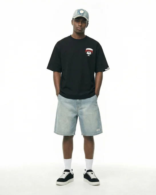 AAPE Áo Thun Ngắn Tay Nam - AAPEUNVS graphic tee