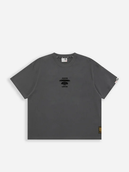 AAPE Áo Thun Ngắn Tay Nam - AAPEUNVS moonface tee
