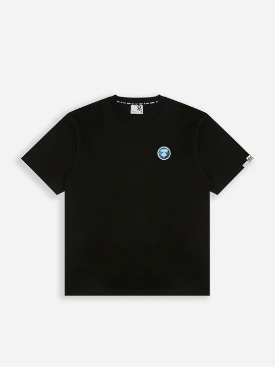AAPE Áo Thun Ngắn Tay Nam - Moonface logo tee