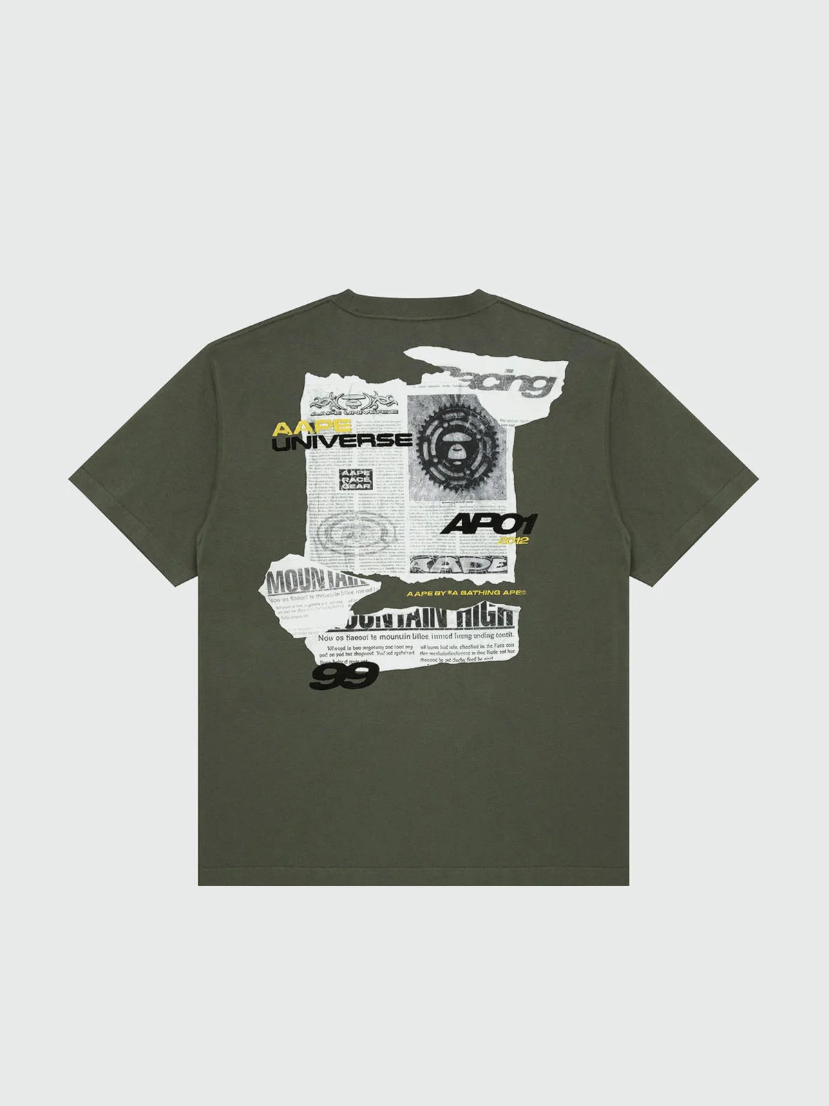 AAPE Áo Thun Ngắn Tay Nam - AAPEUNVS graphic tee