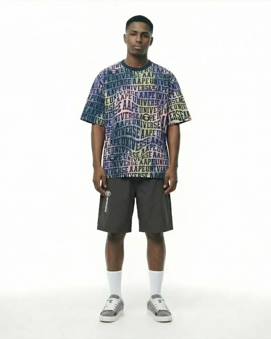 AAPE Áo Thun Ngắn Tay Nam - AAPEUNVS graphic tee