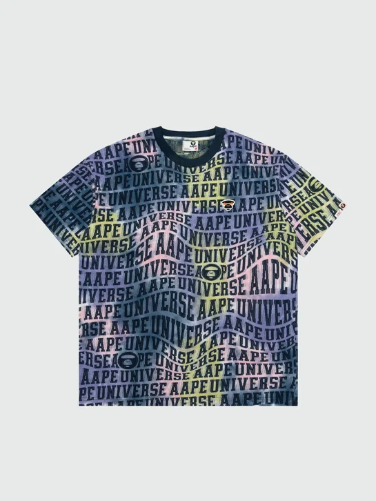 AAPE Áo Thun Ngắn Tay Nam - AAPEUNVS graphic tee
