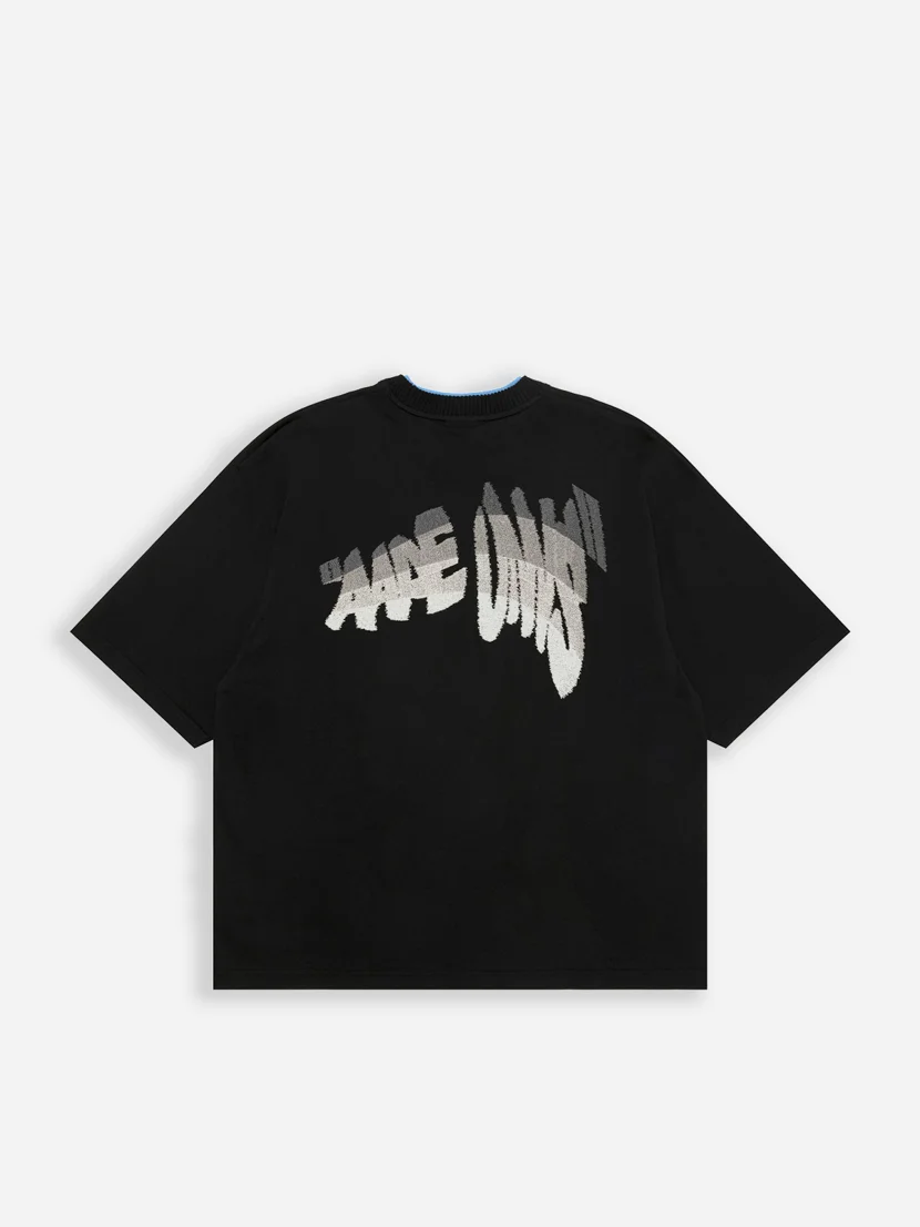 AAPE Áo Thun Ngắn Tay Nam - AAPEUNVS moonface logo tee