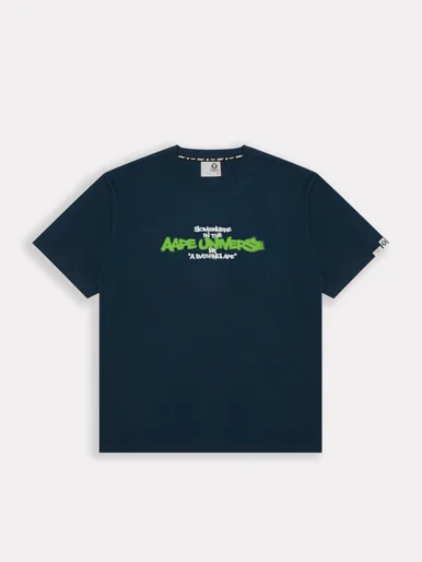 AAPE Áo Thun Ngắn Tay Nam - AAPEUNVS graphic tee