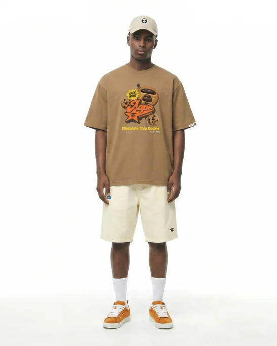 AAPE Áo Thun Ngắn Tay Nam - AAPENOW graphic tee