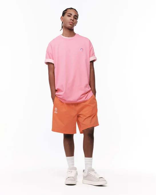 AAPE Áo Thun Ngắn Tay Nam - AAPENOW moonface tee