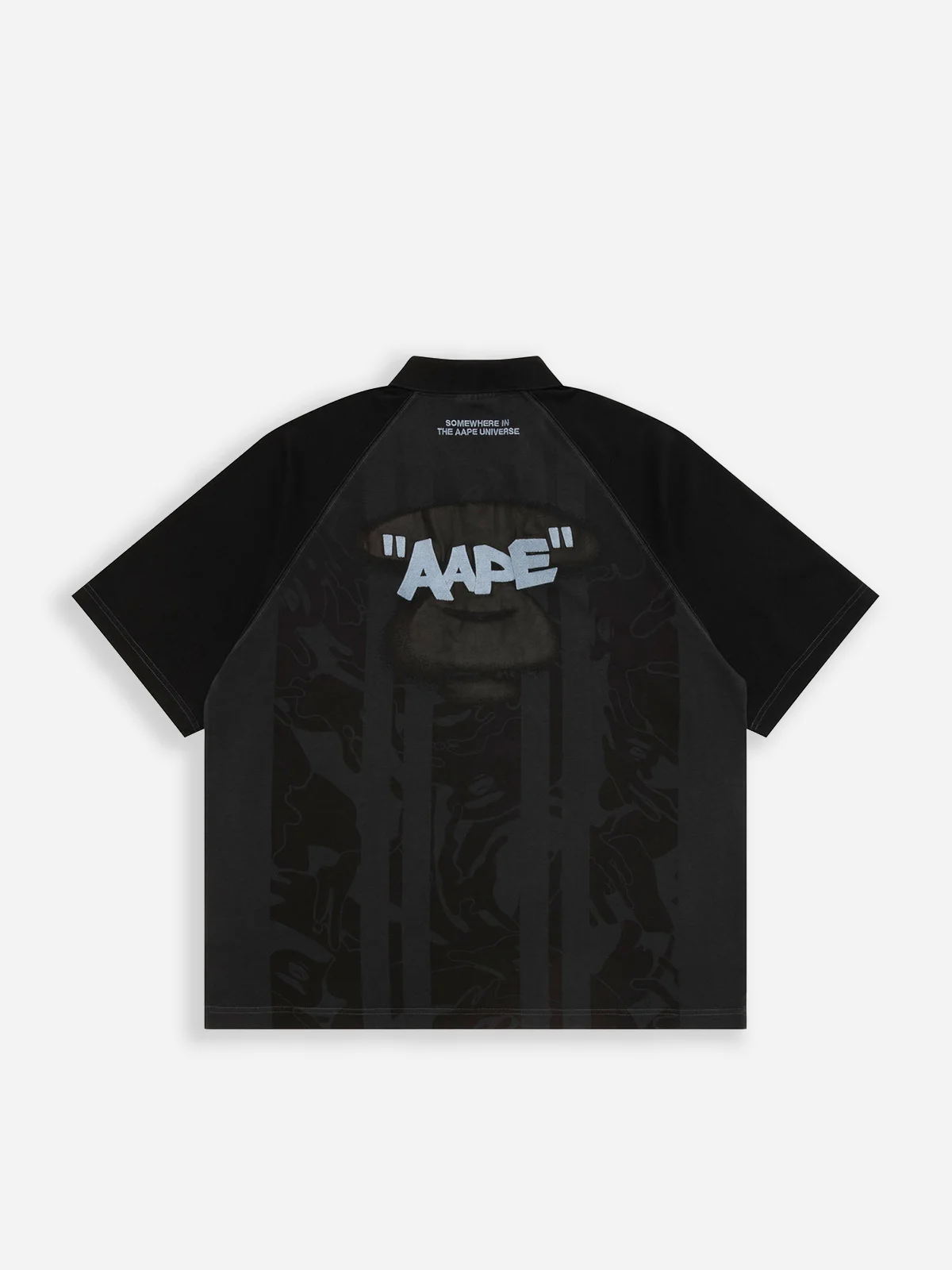 AAPE Áo Thun Ngắn Tay Nam - AAPEUNVS moonface jersey tee
