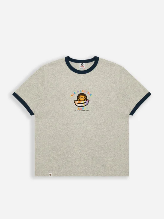 AAPE Áo Thun Ngắn Tay Nam - X Baby Milo Store tee
