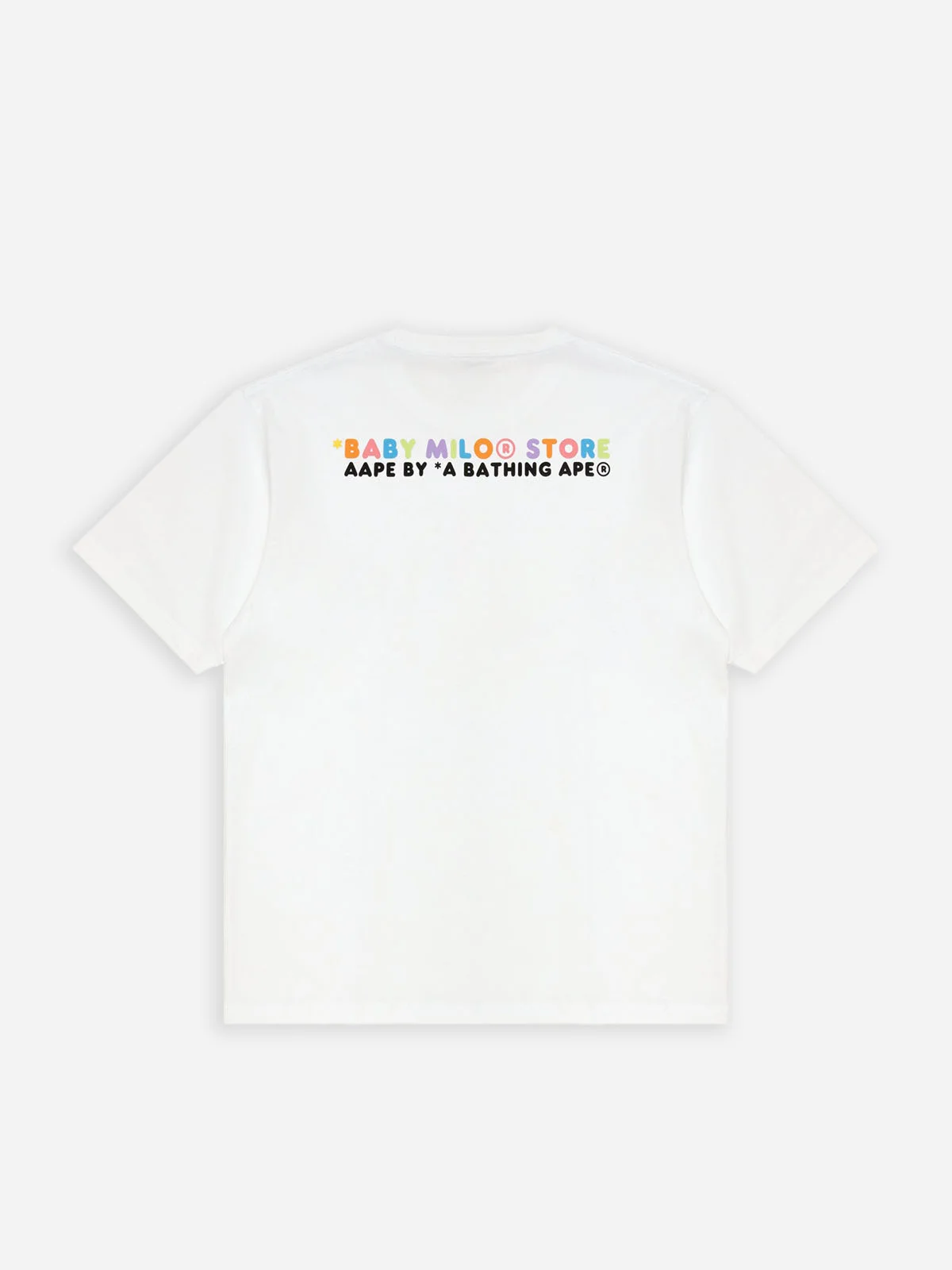 AAPE Áo Thun Ngắn Tay Nam  -  X Baby Milo Store tee