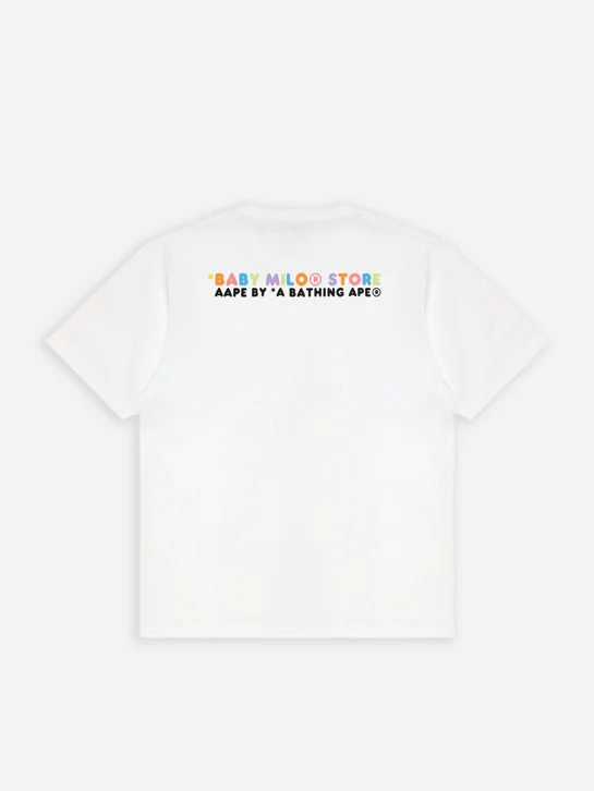AAPE Áo Thun Ngắn Tay Nam - X Baby Milo Store tee