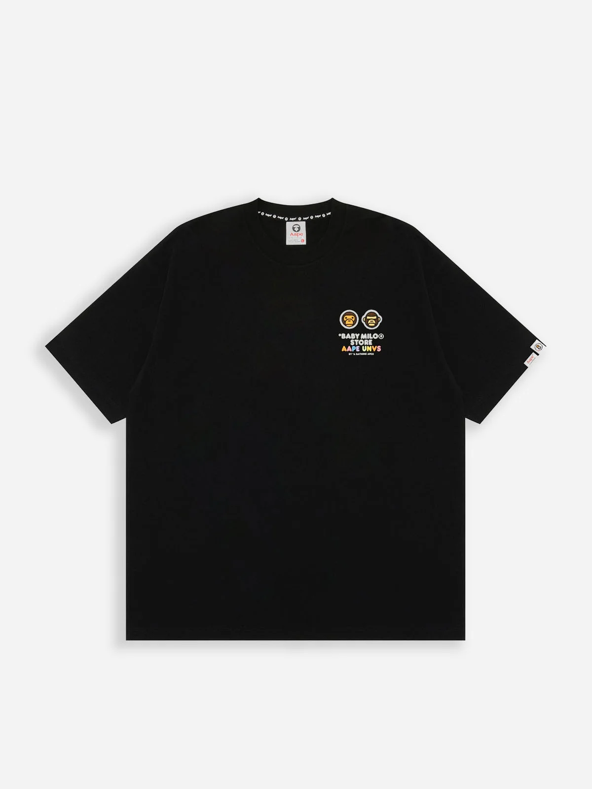 AAPE Áo Thun Ngắn Tay Nam  -  X Baby Milo Store tee