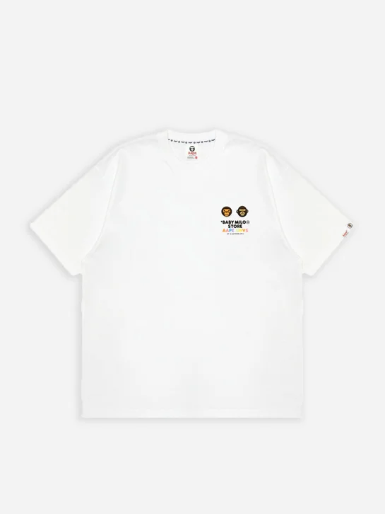 AAPE Áo Thun Ngắn Tay Nam - X Baby Milo Store tee