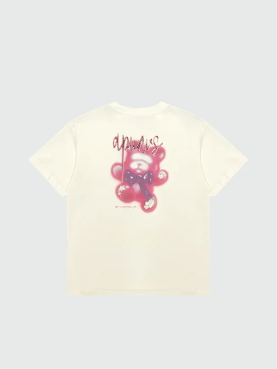 AAPE Áo Thun Ngắn Tay Nữ - AAPEUNVS graphic tee