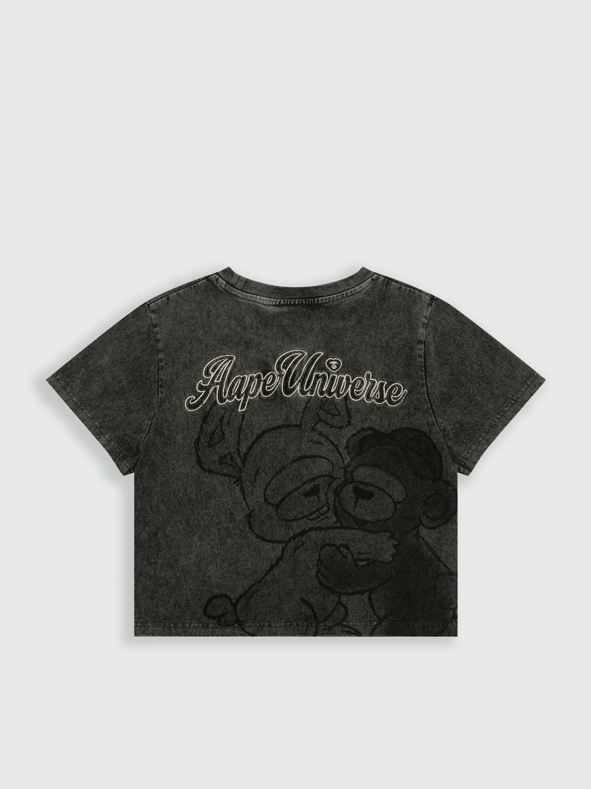 AAPE Áo Thun Ngắn Tay Nữ - AAPEUNVS cropped tee