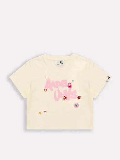 AAPE Áo Thun Ngắn Tay Nữ - AAPEUNVS graphic tee