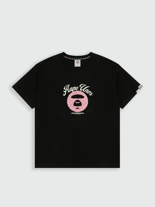 AAPE Áo Thun Ngắn Tay Nữ - AAPEUNVS moonface tee