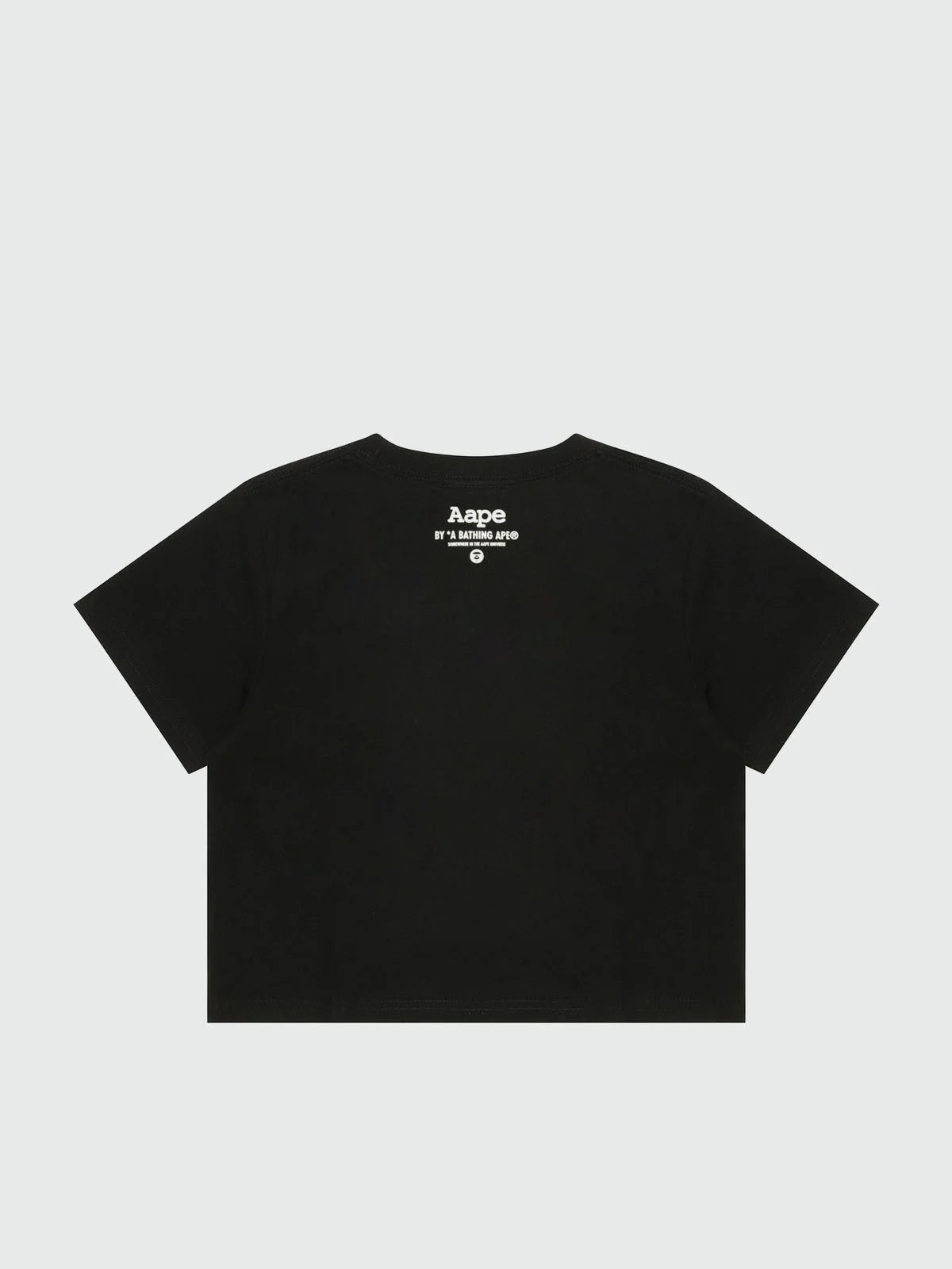 AAPE Áo Thun Ngắn Tay Nữ - AAPEUNVS moonface cropped tee