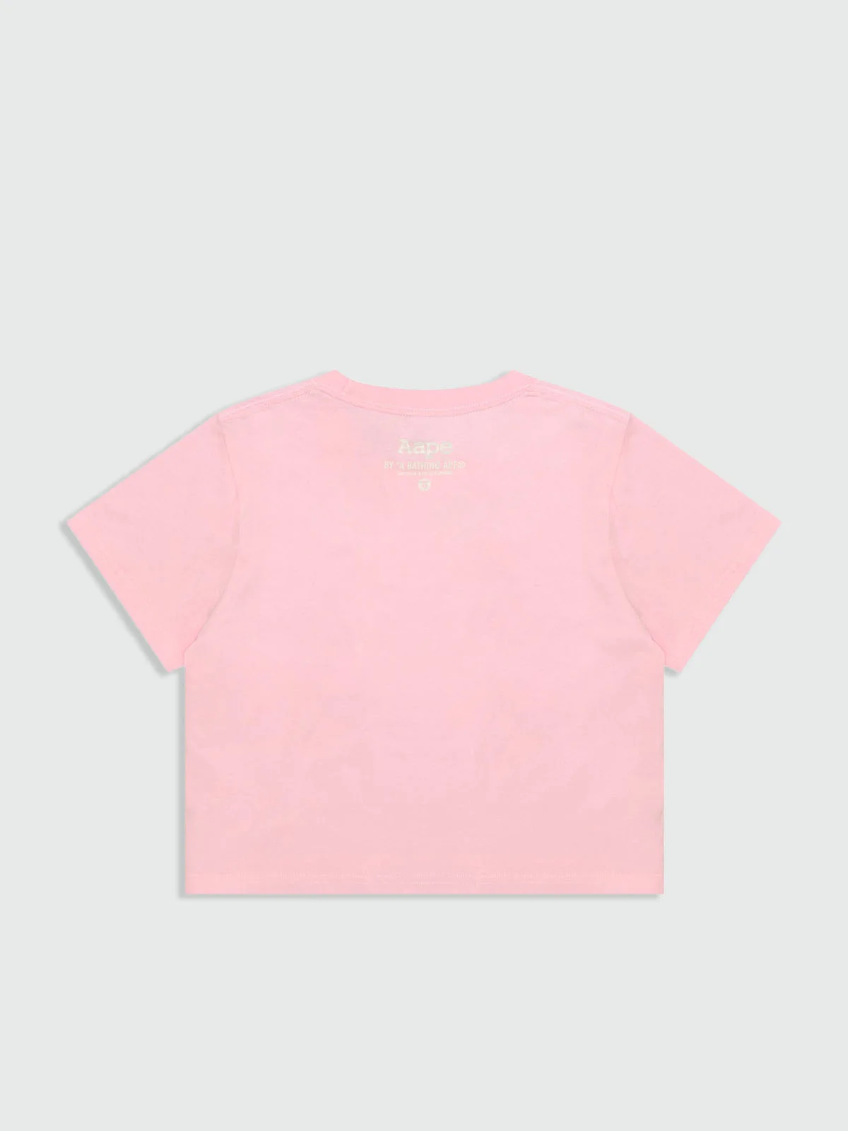 AAPE Áo Thun Ngắn Tay Nữ - AAPEUNVS moonface cropped tee