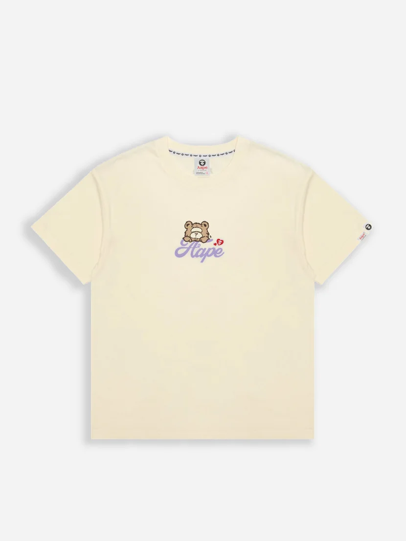 AAPE Áo Thun Ngắn Tay Nữ - Logo graphic tee