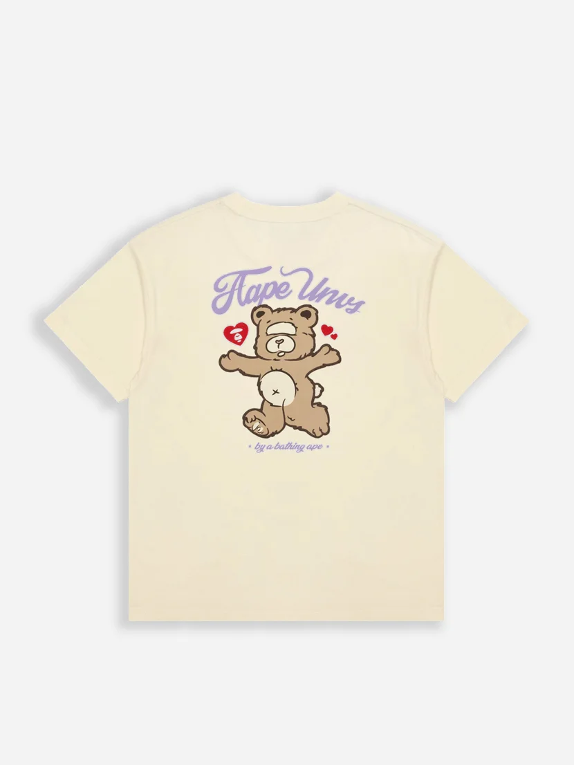 AAPE Áo Thun Ngắn Tay Nữ - Logo graphic tee